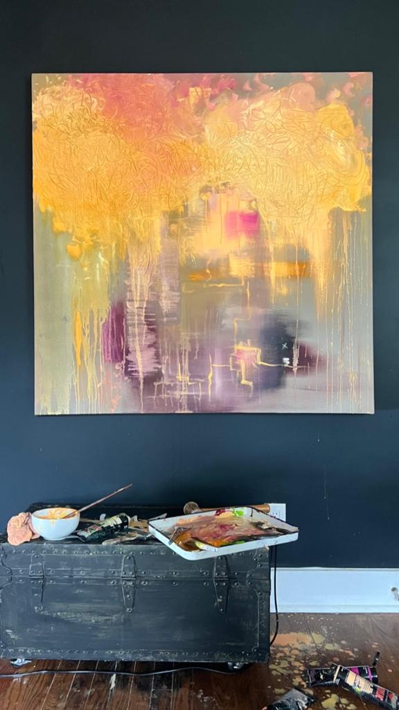headspace.  48" x 48".
