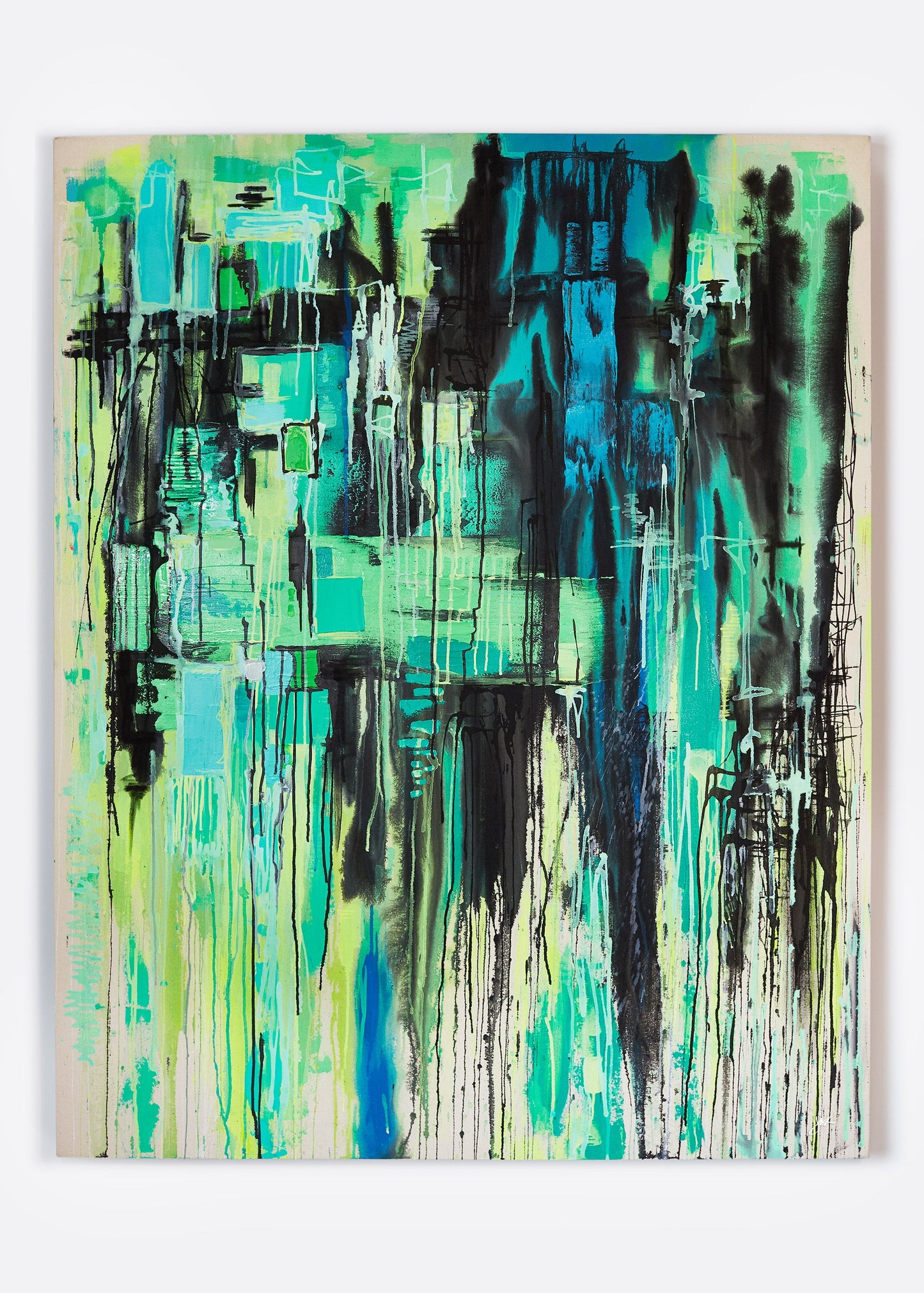 mother earth.  48" x 60".