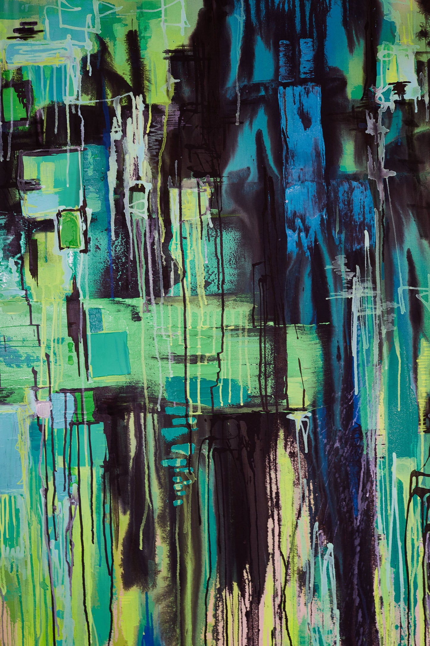 mother earth.  48" x 60".