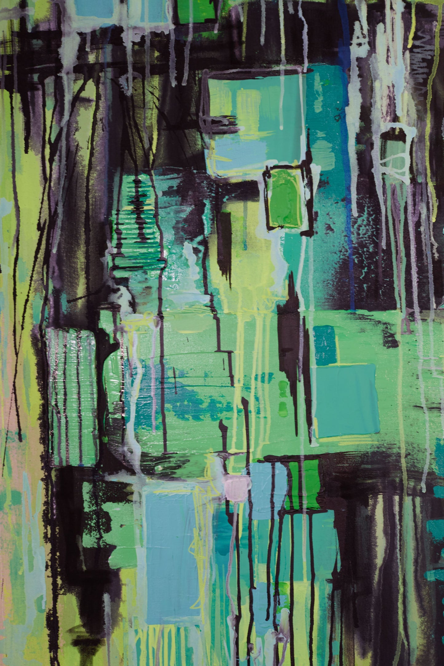mother earth.  48" x 60".